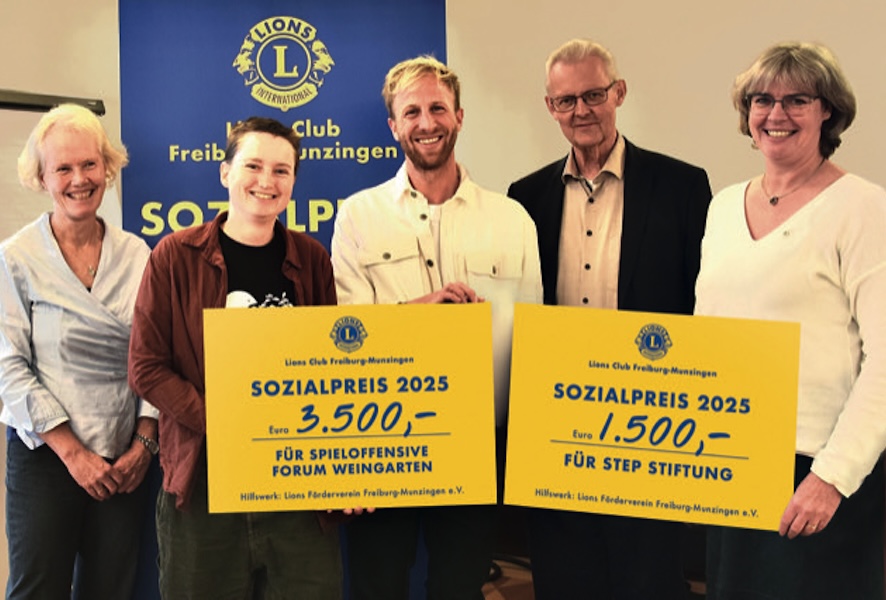 Du betrachtest gerade Lions-Sozialpreis 2025 geht an das kick mobil